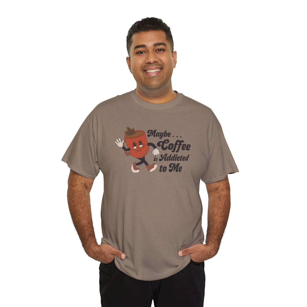 Maybe Coffee is Addicted to Me Tee