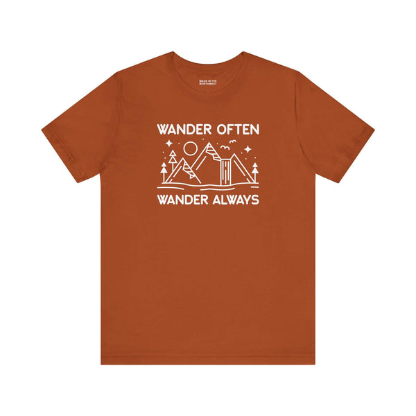 Wander Often Wander Always T Shirt