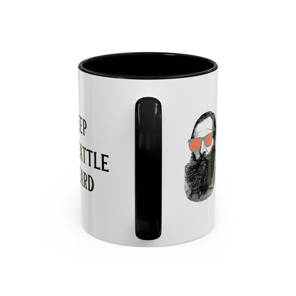 Keep Seattle Beard Ceramic Coffee Mug