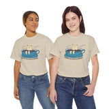 Two women wearing 