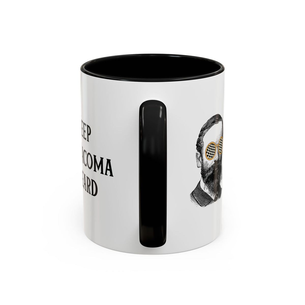 Keep Tacoma Beard Ceramic Coffee Mug