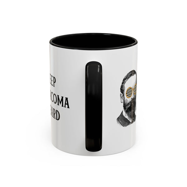 Keep Tacoma Beard Ceramic Coffee Mug
