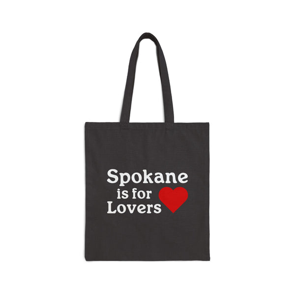 Spokane is for Lovers Cotton Canvas Tote Bag