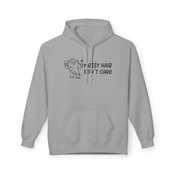 Messy Hair Don't Care Bigfoot Premium Midweight Hoodie
