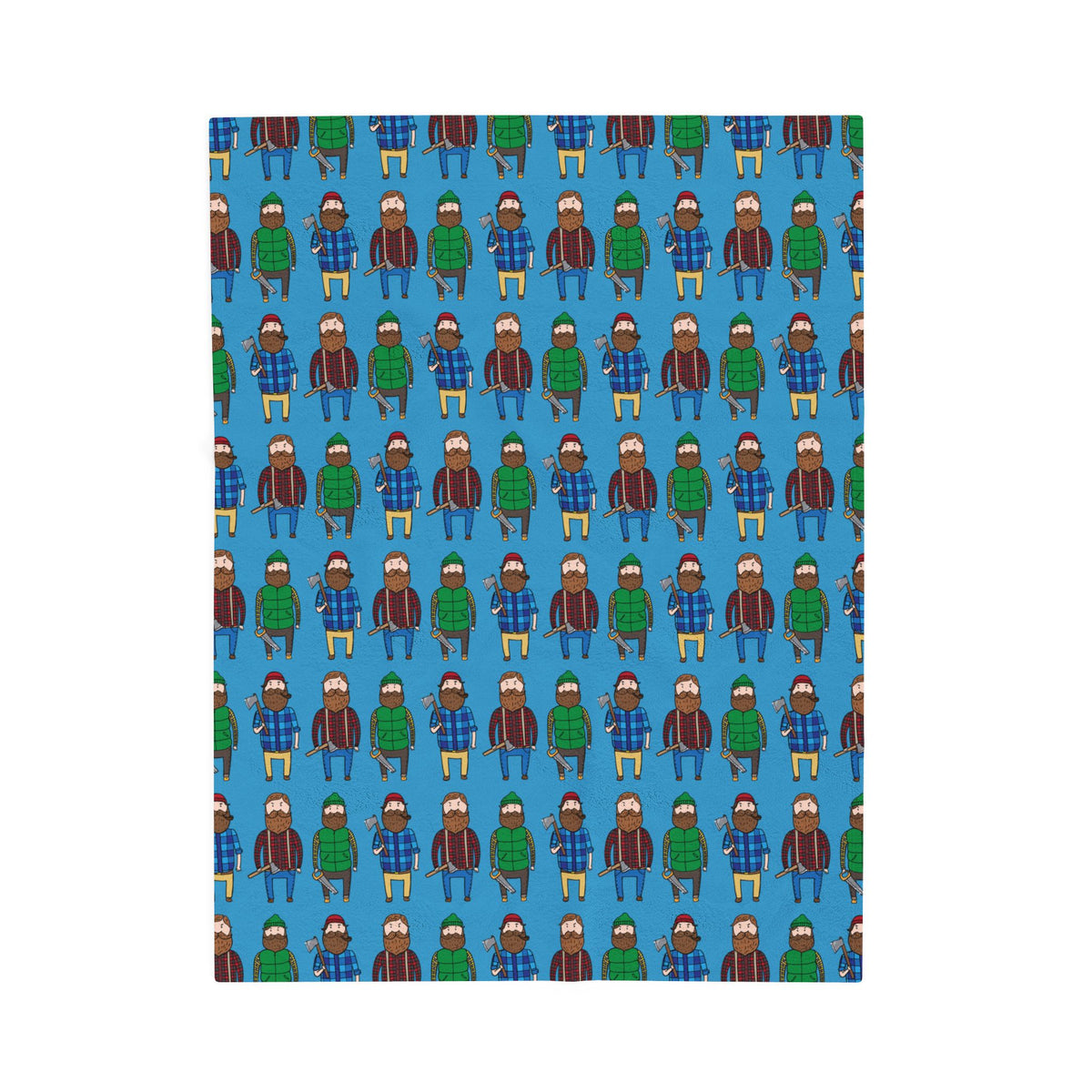 Lumberjacks Have Axe Appeal Lightweight Cozy Blanket