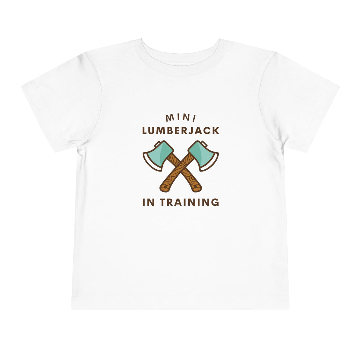 Mini Lumberjack in Training Premium Soft Toddler Tee