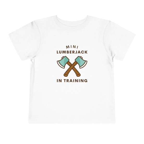 Mini Lumberjack in Training Premium Soft Toddler Tee