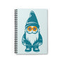 Gnome Shines Bright in Daisy Sunnies Spiral Notebook