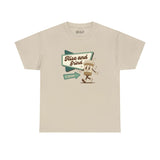 Rise and Grind E'eryday coffee-themed athletic tee with playful design for caffeine enthusiasts.