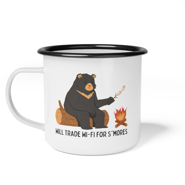 Will Trade Wi-Fi for S'mores Camping Mug