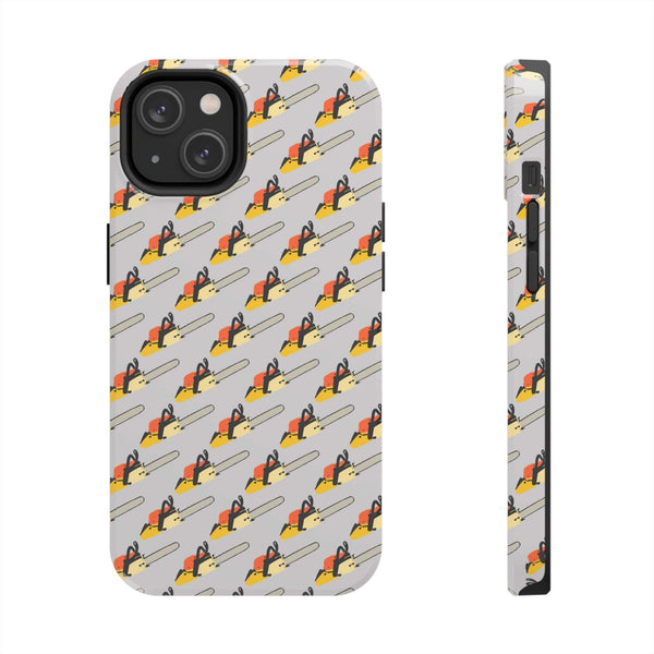 The Log Life Chainsaw Tough Phone Case