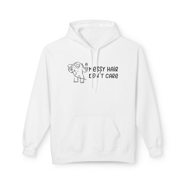 Messy Hair Don't Care Bigfoot Premium Midweight Hoodie