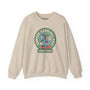 Cream sweatshirt featuring 'Coffee Club All Day' graphic, perfect for coffee lovers and casual wear.