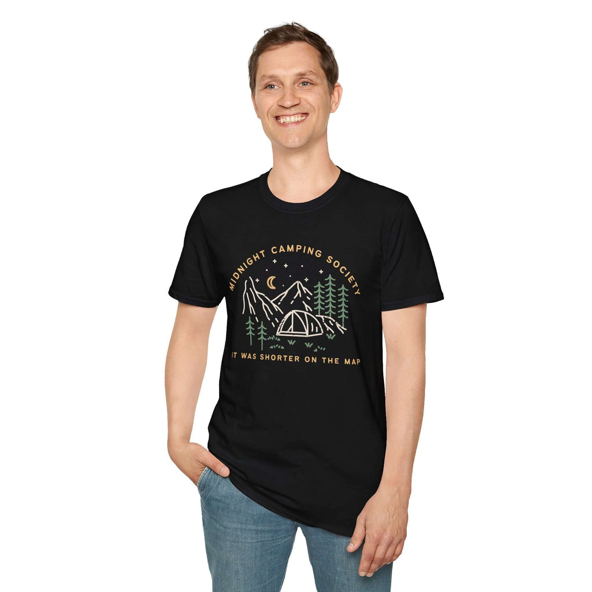 Midnight Camping Society T Shirt