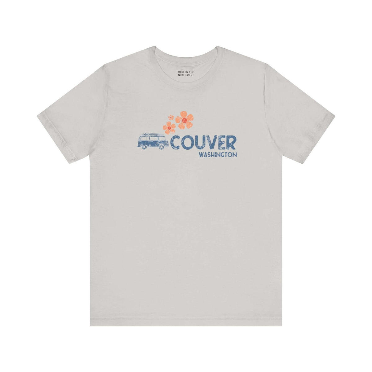 Groovy VAN-Couver Vibes Soft Tee Cruise through nostalgia with our groovy VAN-Couver Vibes tee from the Motor Mania collection. This retro-inspired design features a van graphic cleverly paired with "-couver" to spell out "Vancouver," accented by faded fl