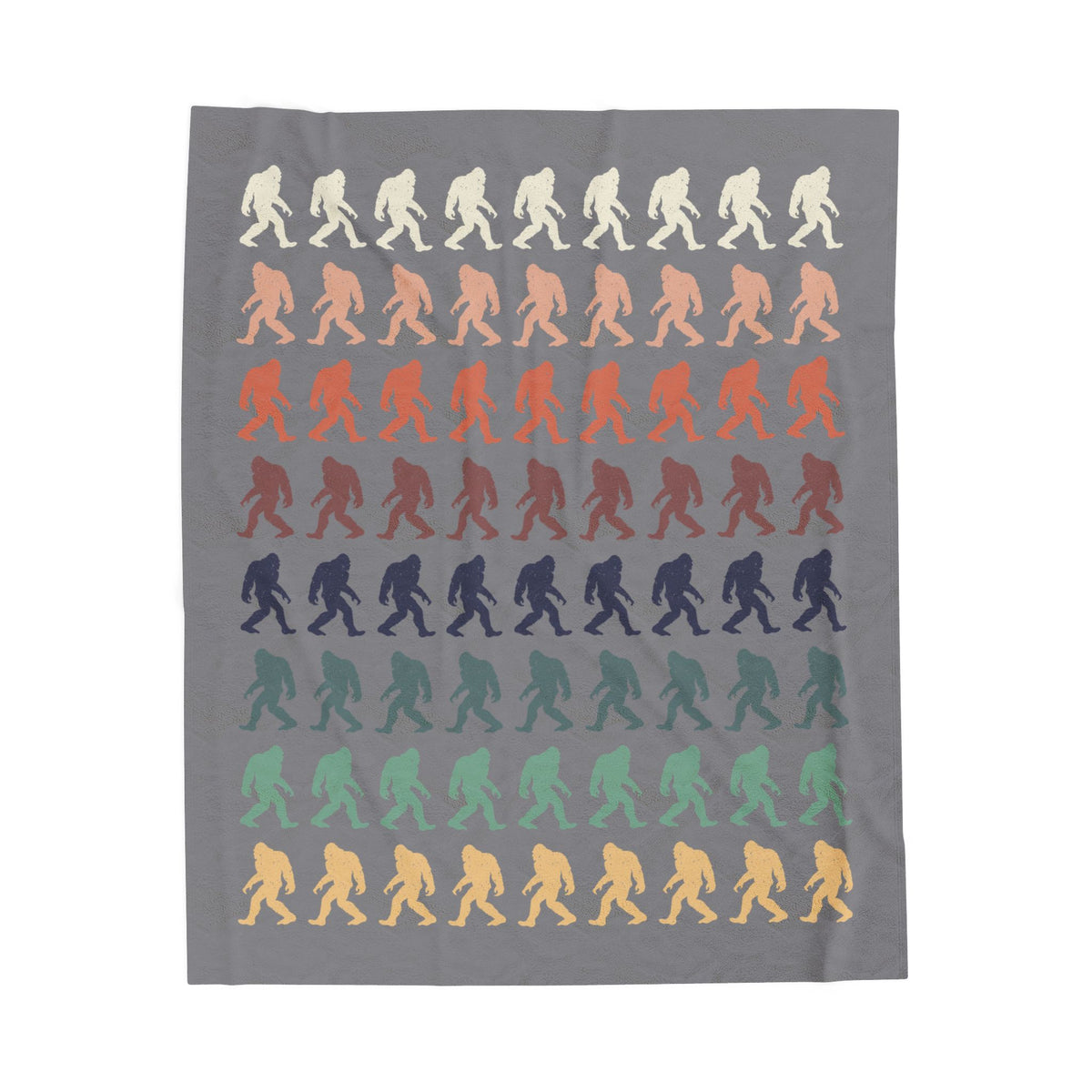 Pride of the Bigfoots Vintage Style Lightweight Cozy Blanket