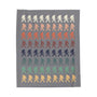 Pride of the Bigfoots Vintage Style Lightweight Cozy Blanket