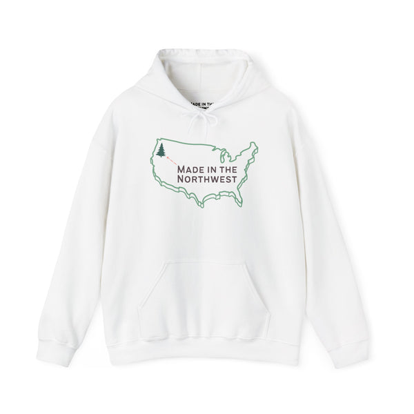 Evergreen is Where It's At Cozy Hoodie