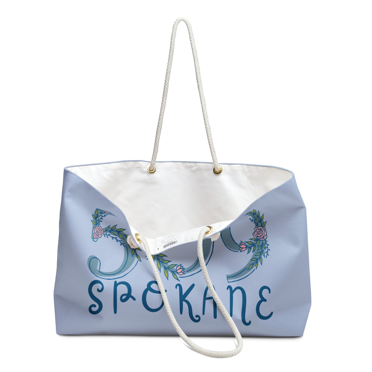 509 Florals Spokane Washington PNW Weekender Bag