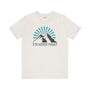 I’d Hike That T Shirt featuring a mountain design and playful lettering, perfect for outdoor enthusiasts.