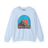 Light blue sweatshirt with 