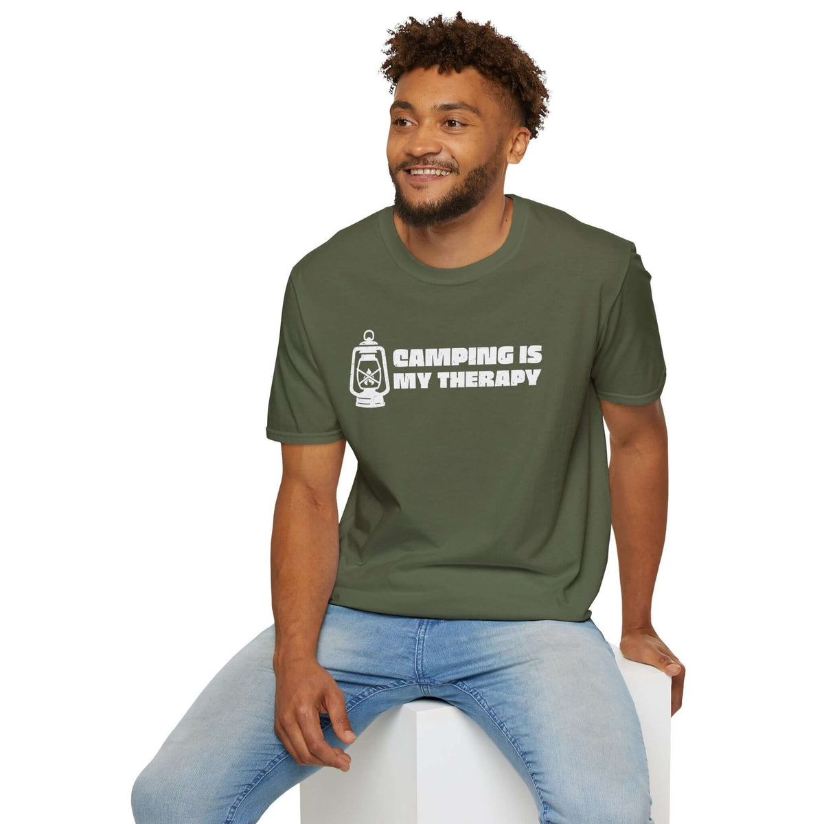 Camping Is My Therapy T Shirt