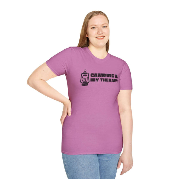 Camping Is My Therapy T Shirt