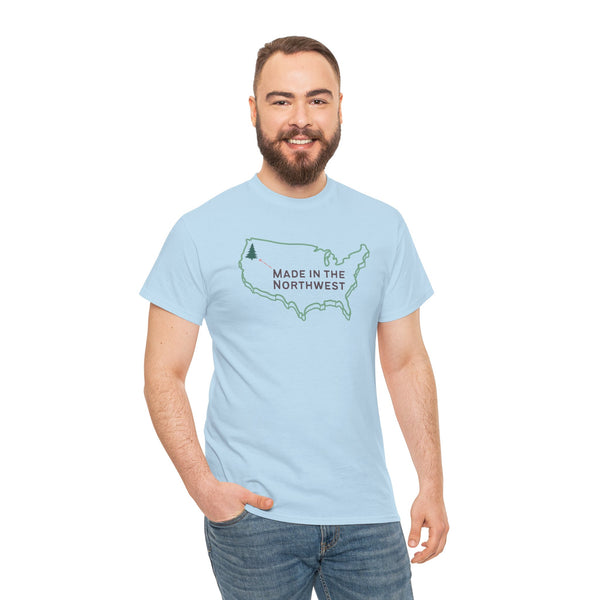 Evergreen is Where It's At Athletic Tee