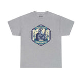 Gray Custom Cycles Northwest athletic tee featuring a motorcycle graphic, perfect for motorcycle enthusiasts.