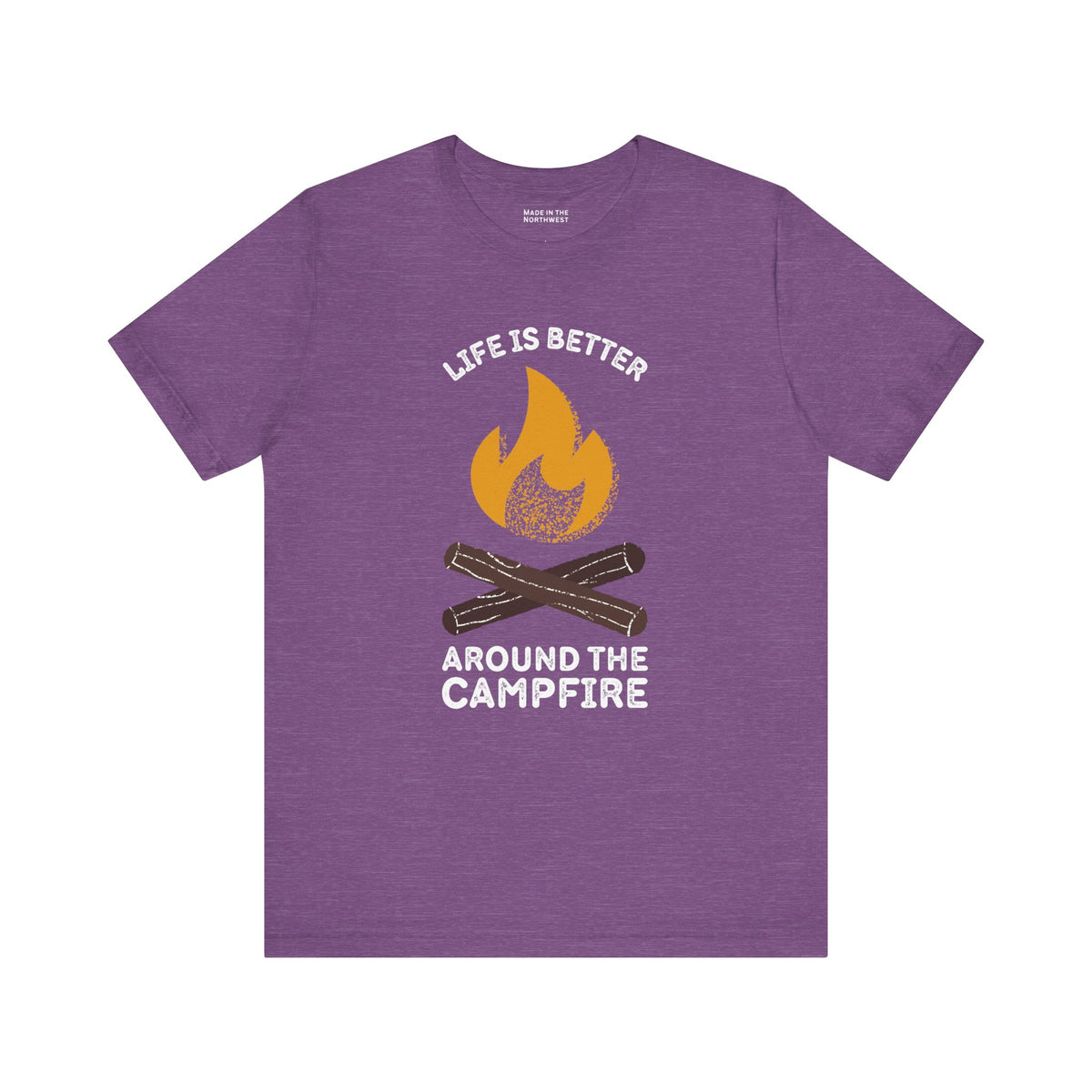 Cozy Campfire Chronicles Premium Soft Tee