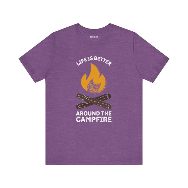 Cozy Campfire Chronicles Premium Soft Tee