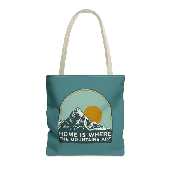 Home is Where the Mountains Are Durable Everyday Tote
