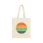Left Coast Retro Tacoma Cotton Canvas Tote Bag