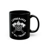 Lumberjack of All Trades Black Ceramic Coffee Mug