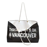 Three Six Oh Roots Vancouver Weekender Bag with durable rope handles and signature design.