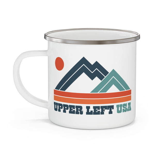 Upper Left USA Adventure Camping Mug