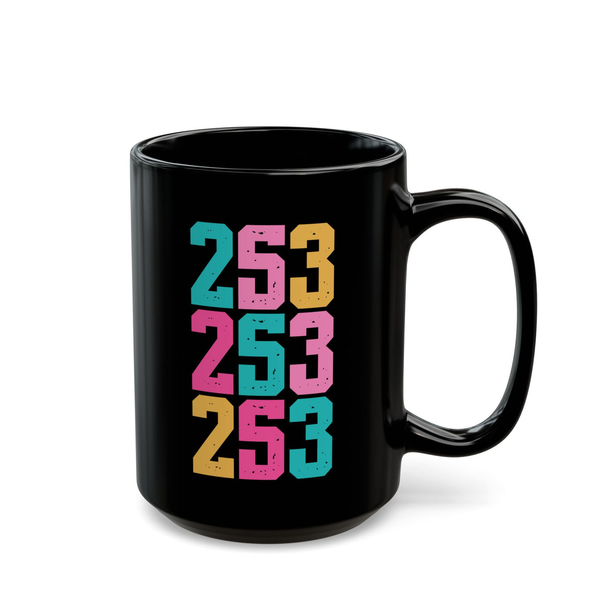Two Five Three Electric Pop Coffee Mug