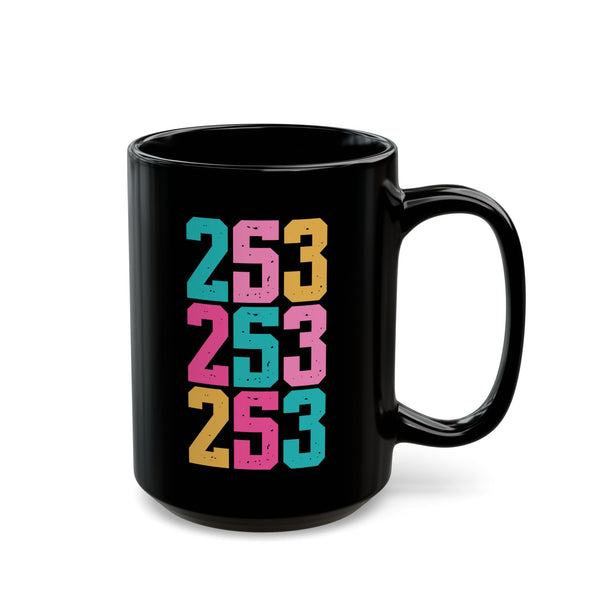Two Five Three Electric Pop Coffee Mug