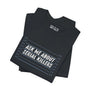 Black Ask Me About Serial Killers tee, perfect for true crime fans and conversation starters.