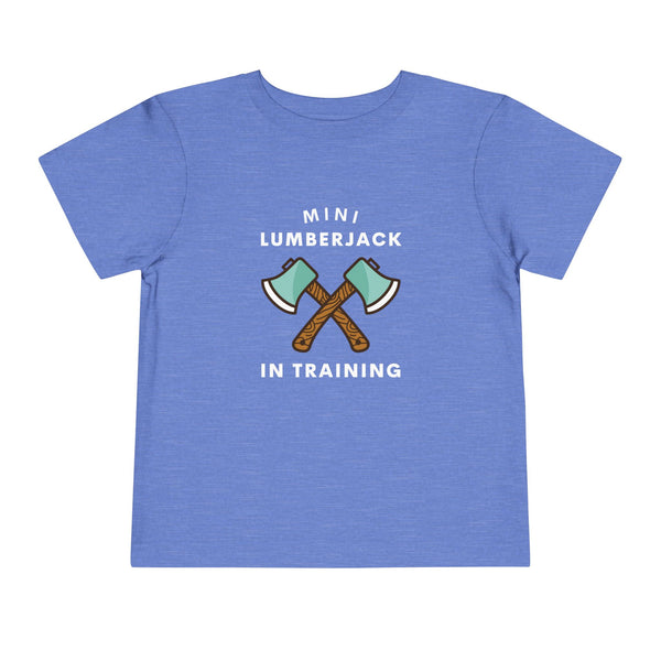 Mini Lumberjack in Training Premium Soft Toddler Tee