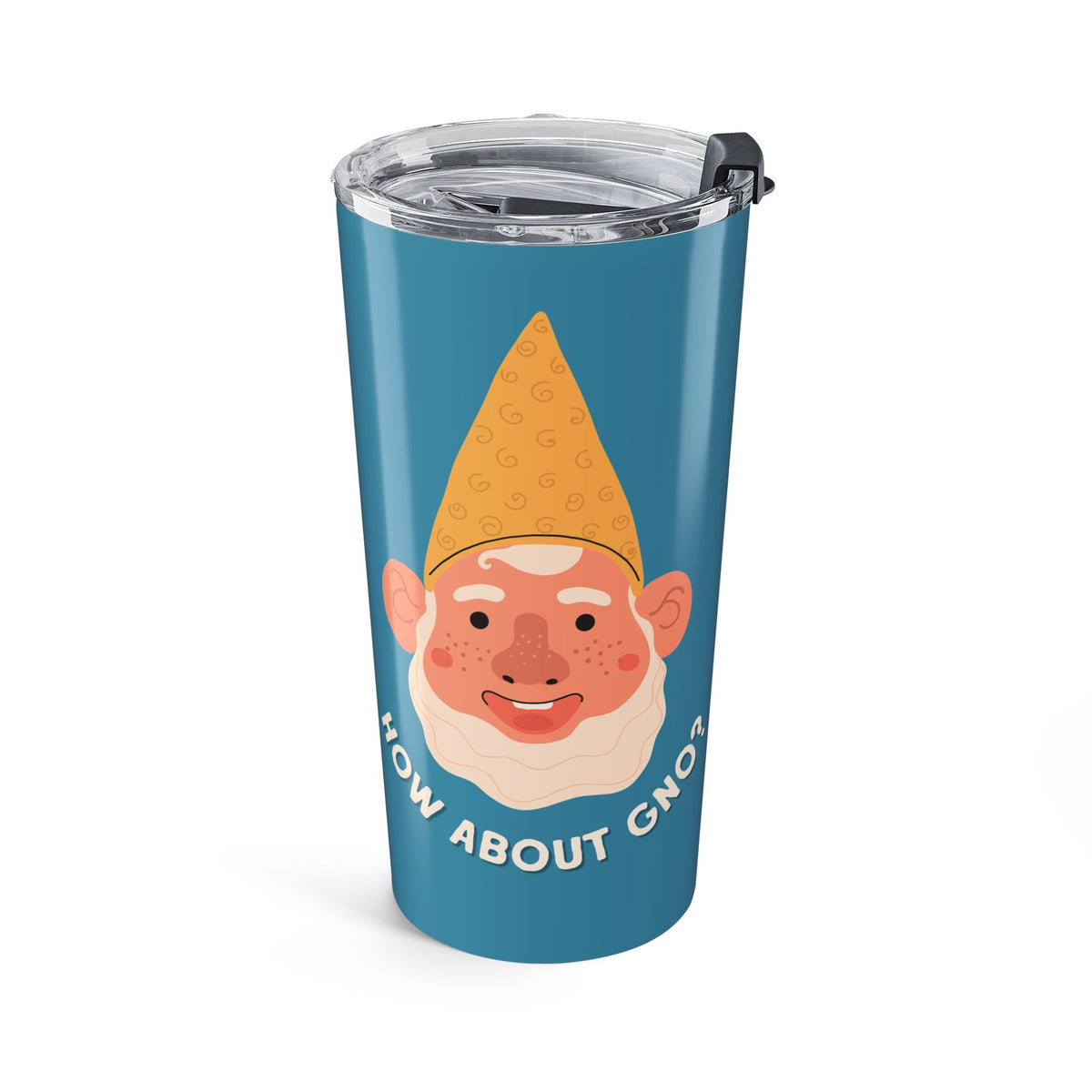 How About Gno Silly Gnome Stainless Coffee Tumbler 20 oz.