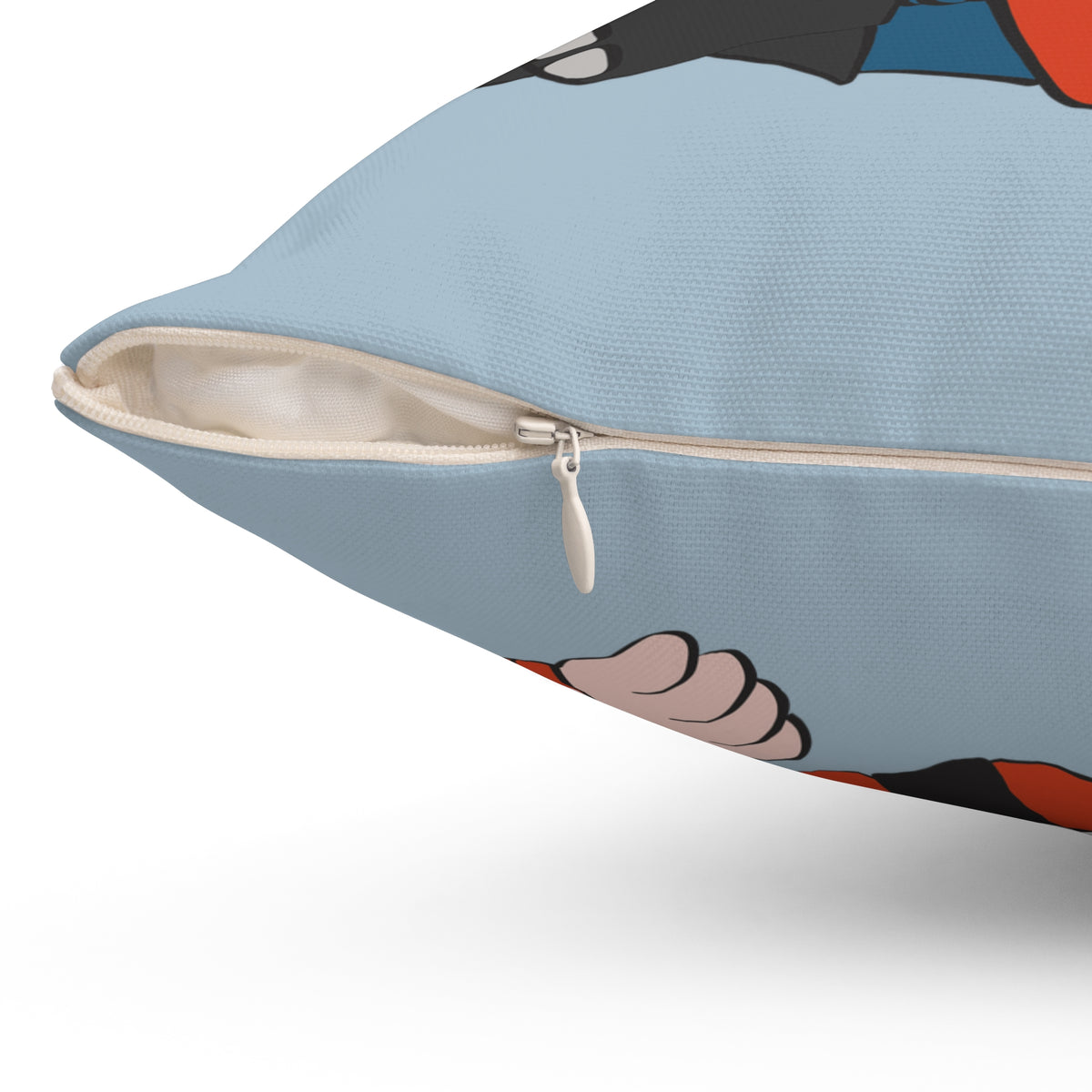 There's Gnome Place Like Home Whimsical Square Accent Pillow