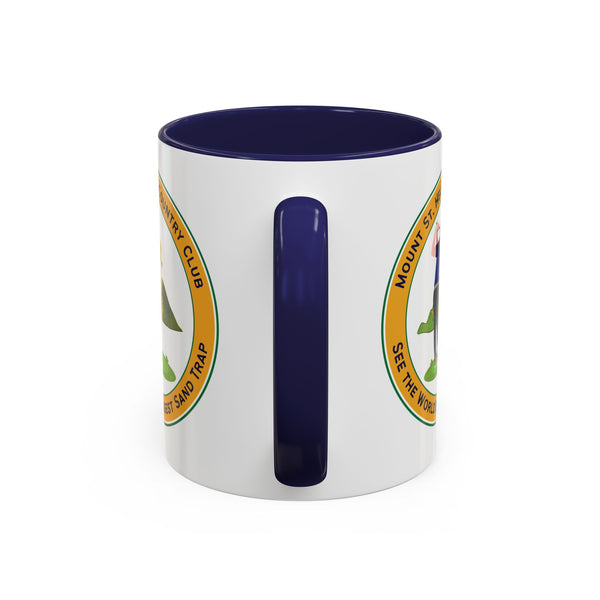 Mount St. Helens Country Club Golf Ceramic Coffee Mug