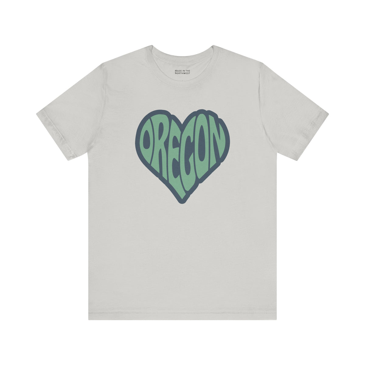 Oregon State of Mind Heart Premium Soft Tee