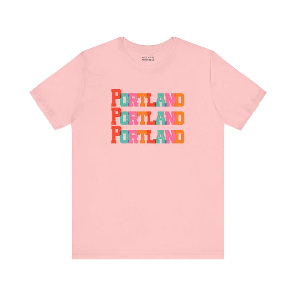 Bold and Bright Portland Trio Premium Soft Tee