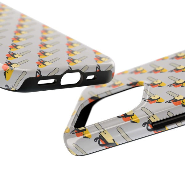 The Log Life Chainsaw Tough Phone Case