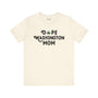 "Dope Washington Mom Tee with Marijuana Leaf Design, Soft Cotton Shirt for Cool Moms with State Pride"