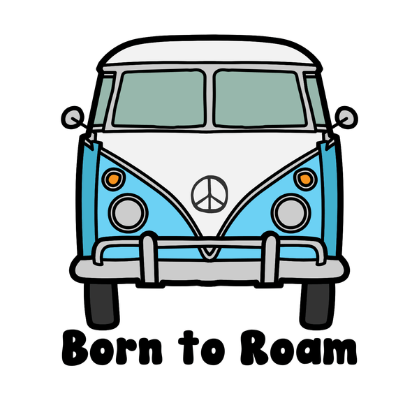 Born to Roam Mug – Vanagon Adventure Coffee Cup