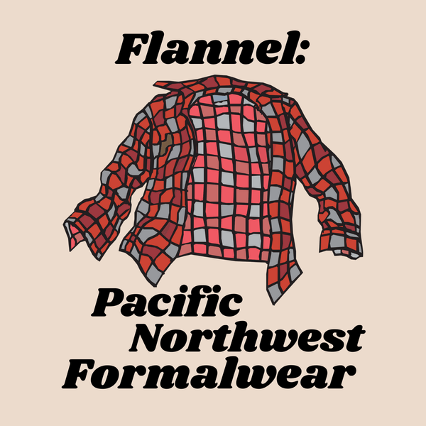 Flannel Is PNW Formalwear Tote – Northwest Canvas Bag