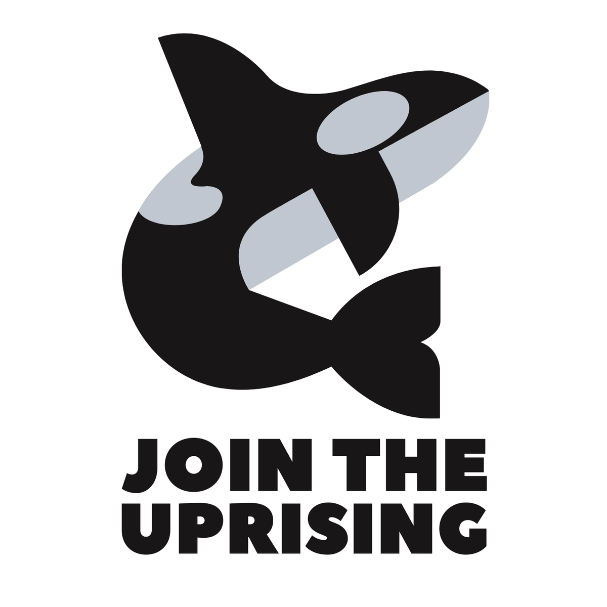 Join the Uprising Mug with Bold Orca Artwork